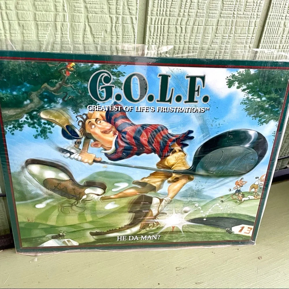 NEW Golf Greatest of Lifes Frustrations Metal Sign